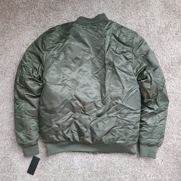 Large XRAY Mens US ARMY Flight Bomber Jacket - Picture 4 of 7